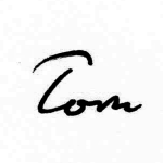 Tom signature